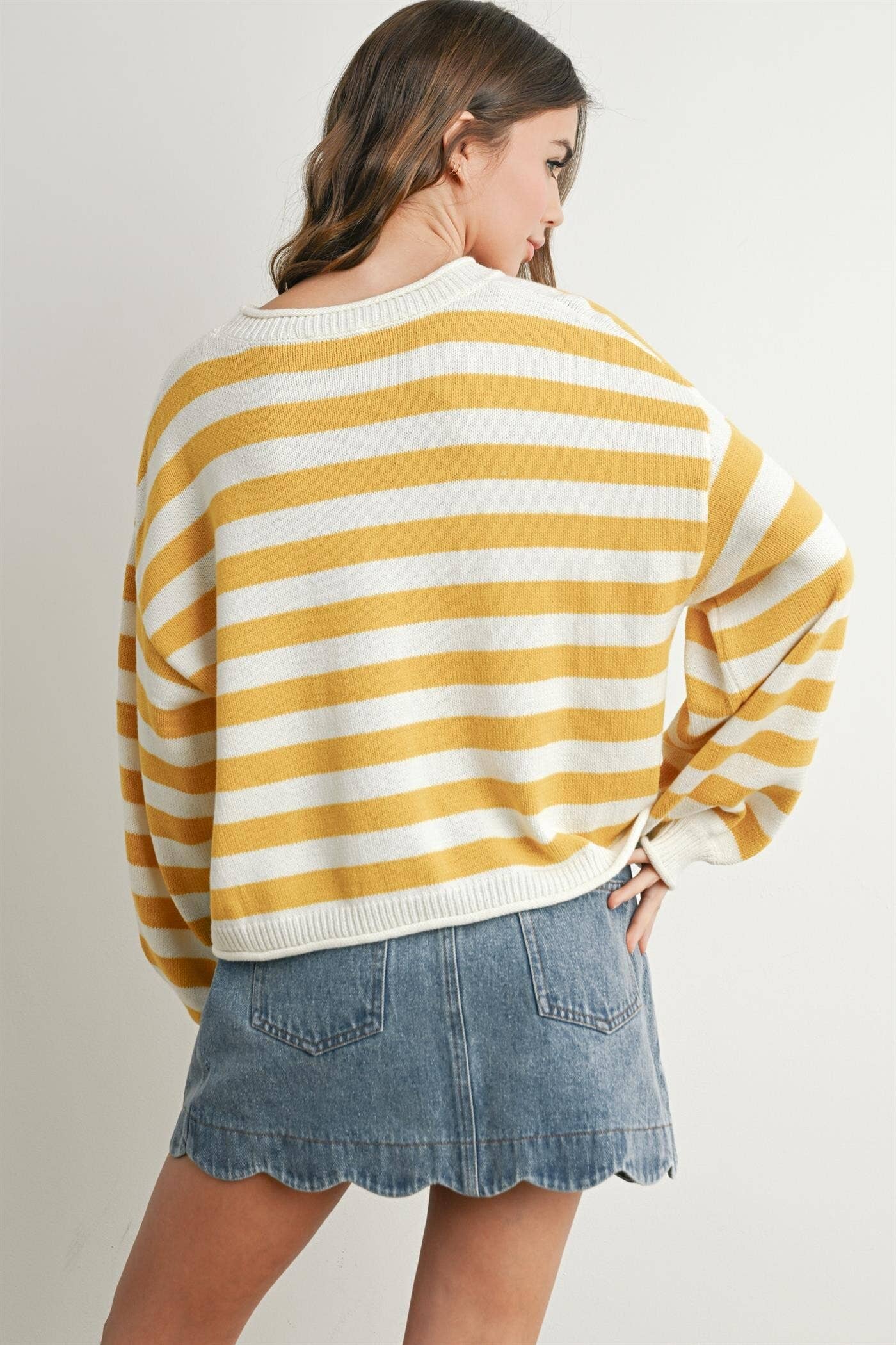 Maglione a righe - BMW7645