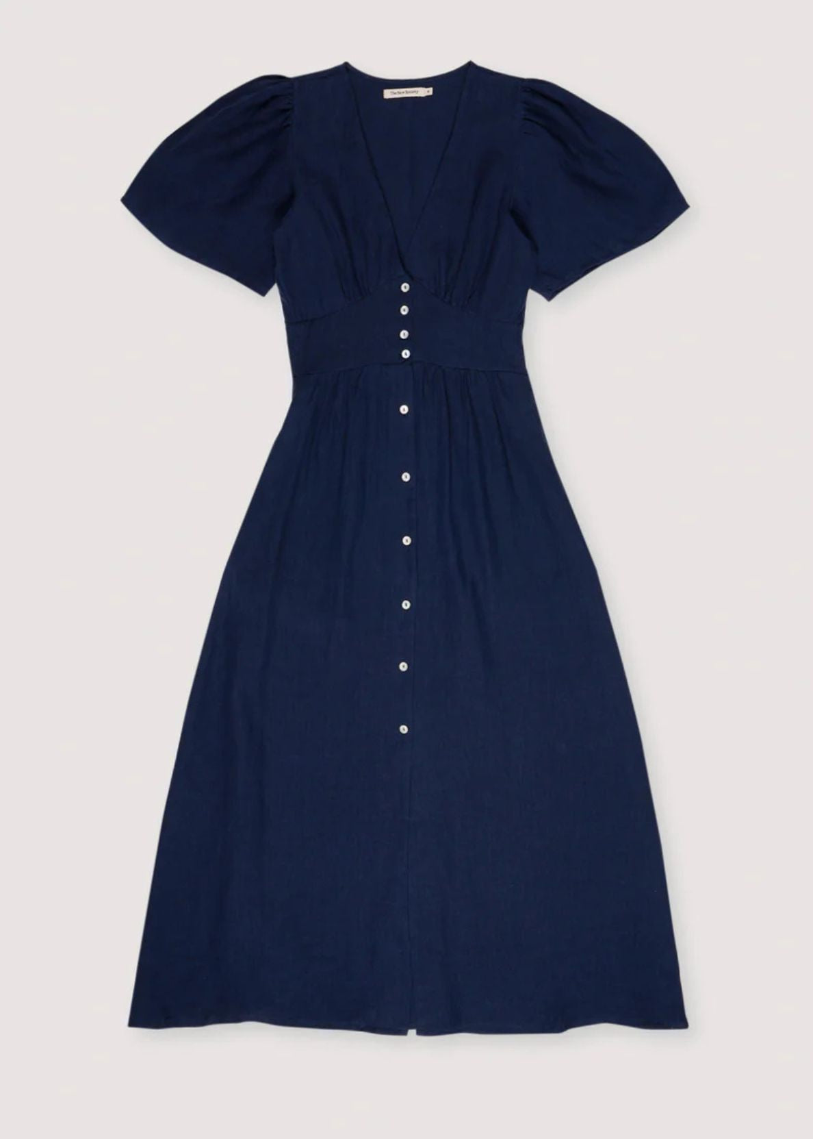 Abito lungo Hera dress blu navy