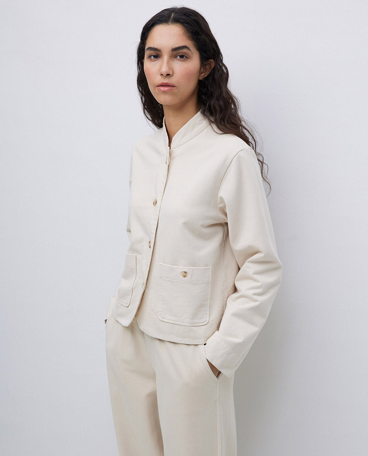 Jacket collo alla coreana