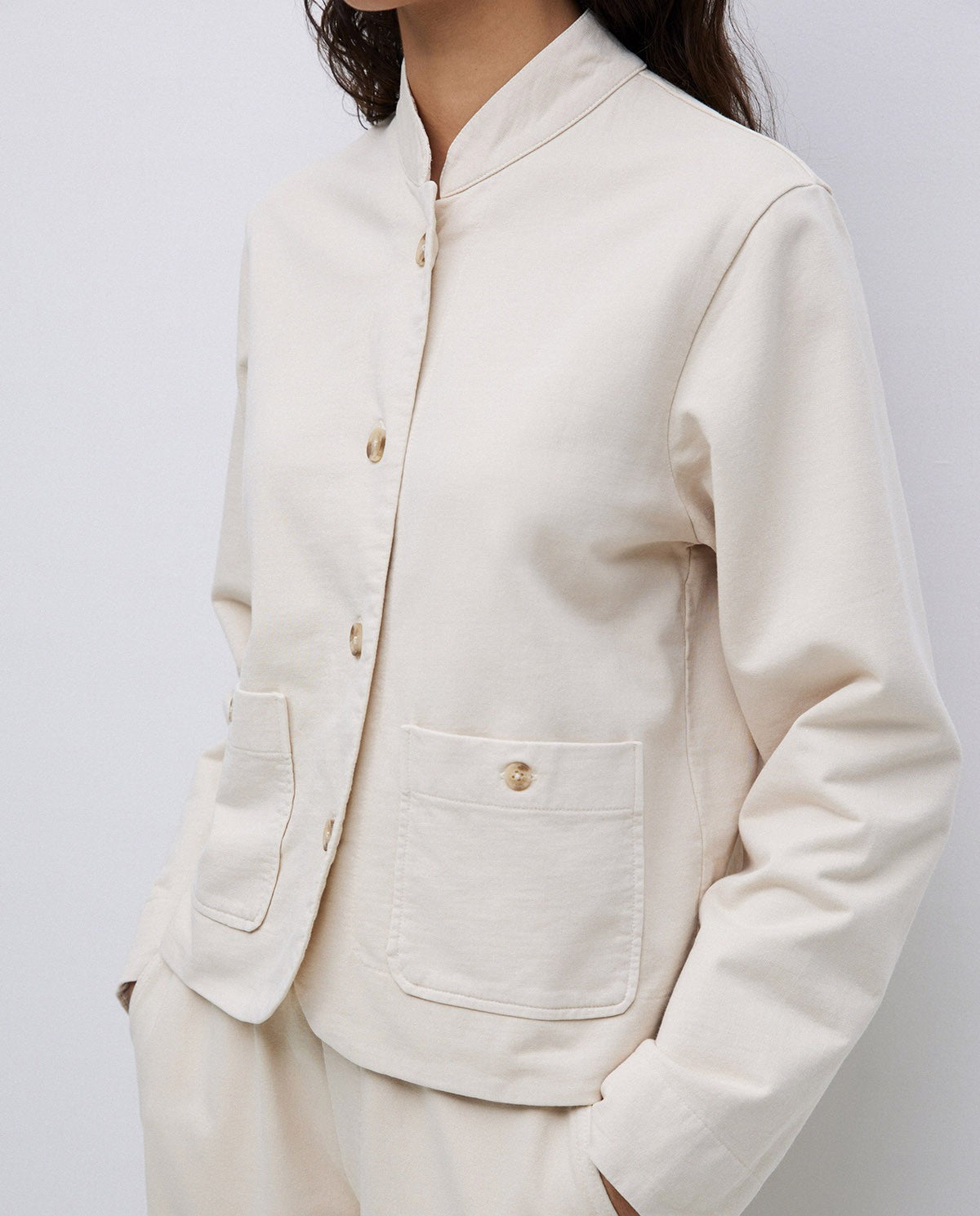 Jacket collo alla coreana