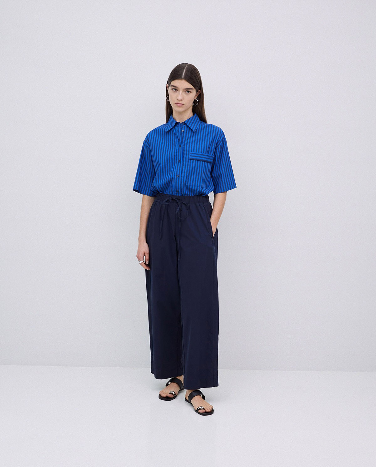 Pantalone a palloncino dark blue
