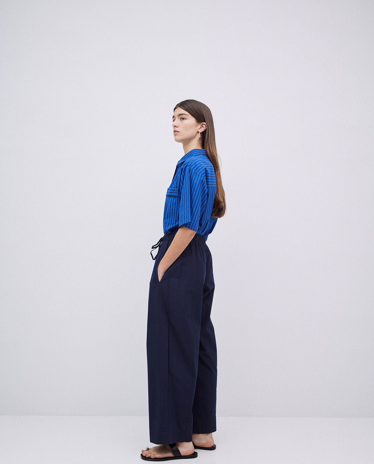 Pantalone a palloncino dark blue