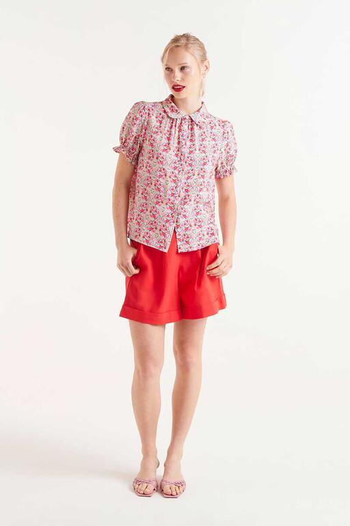 Camicia a maniche corte con stampa Sugar