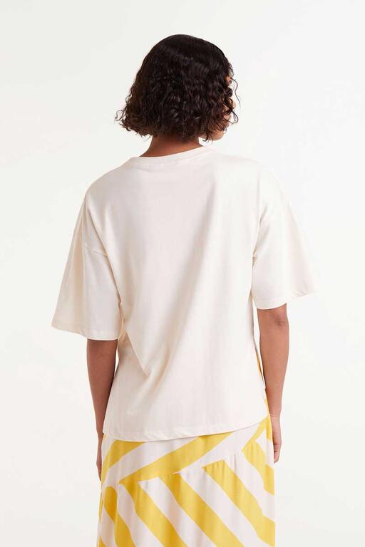 T-shirt stampata "I love me"