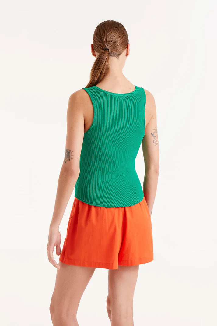 Maglia con bottoni verdi