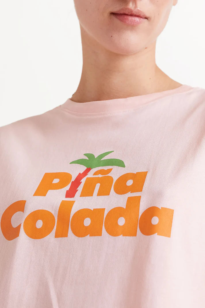 Maglietta con stampa Piña Colada