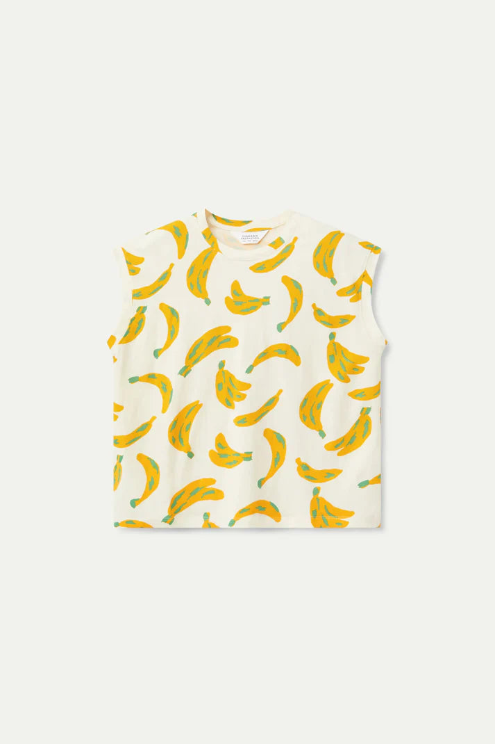 Maglietta con stampa di banana