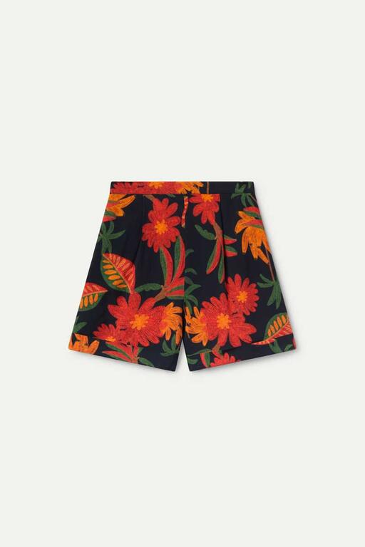 Pantaloncini stampati a fiori Famara