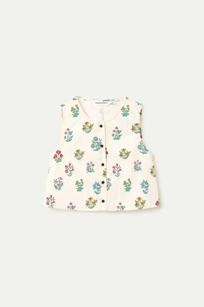 Top con stampa gardener