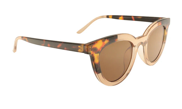 Occhiali da sole in policarbonato Agatha peach