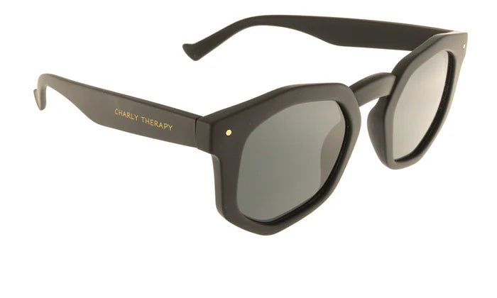 Occhiali da sole in policarbonato esagonali Audrey AUD70 black