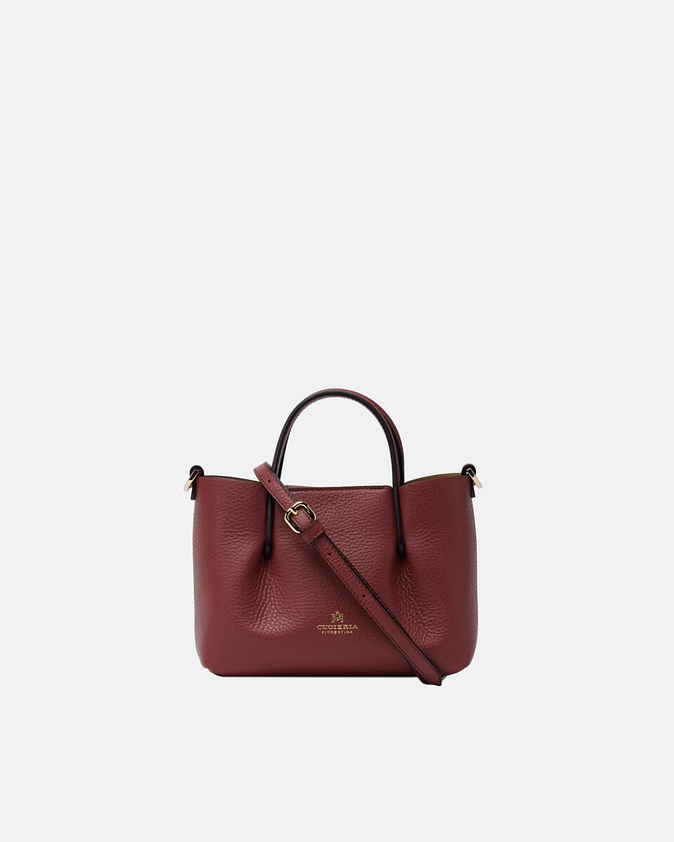 Candy mini tote Bag colore rosewood
