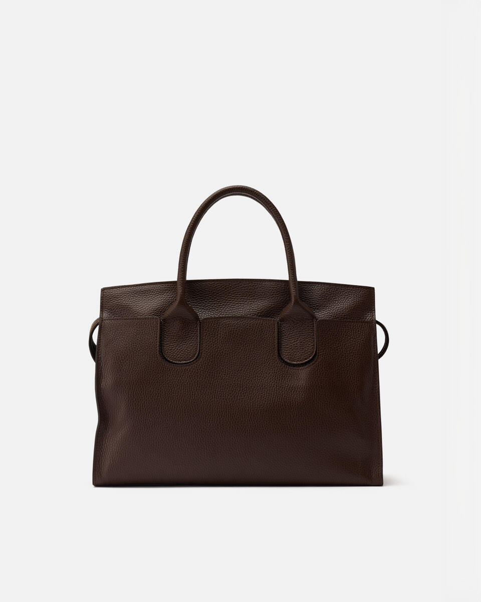 Bella Soft tote cioccolato