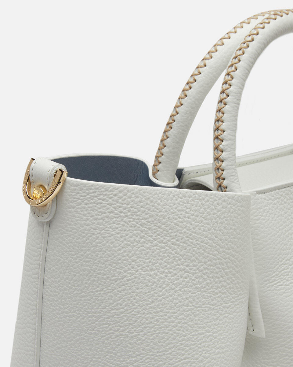 Candy Large tote colore bianco