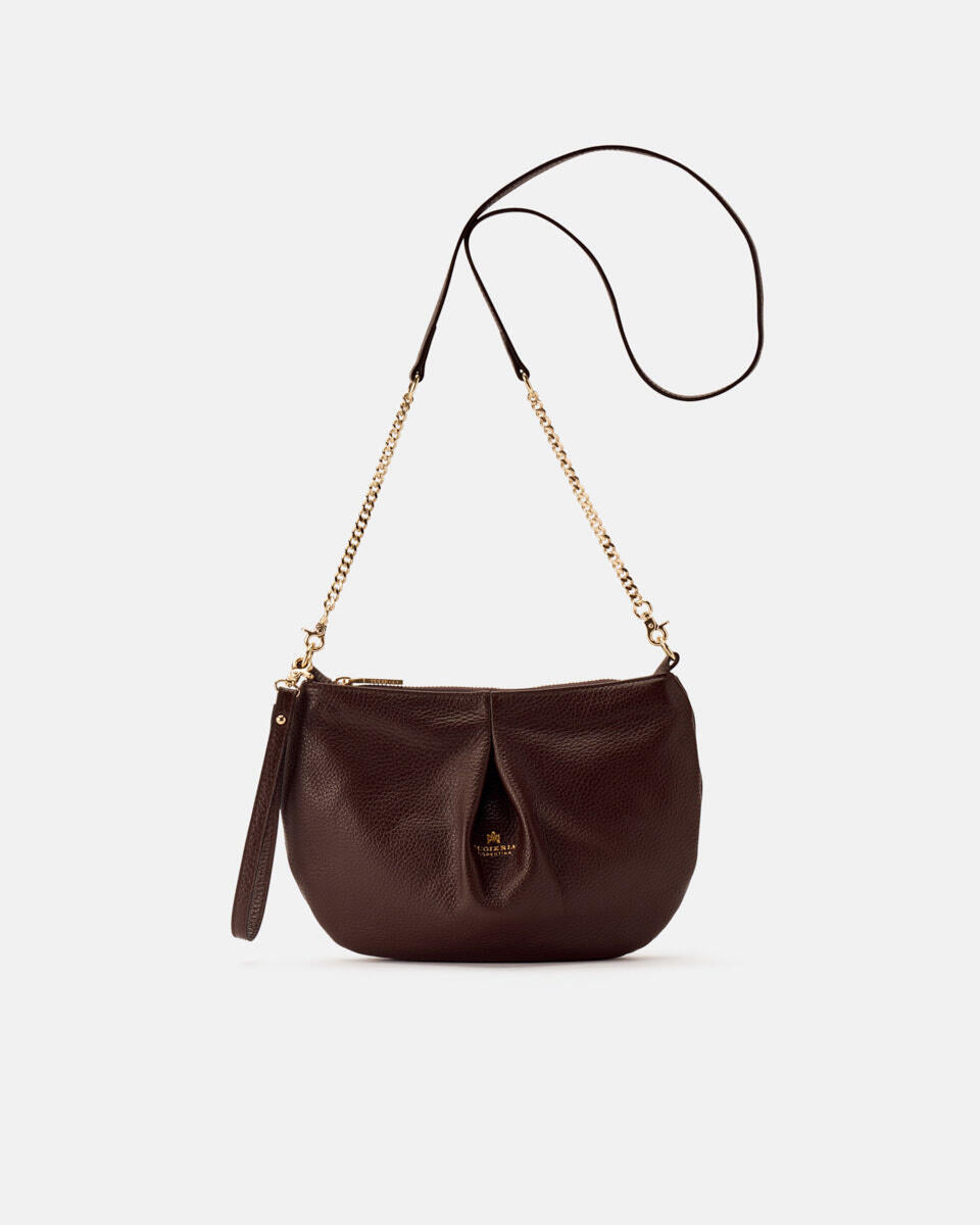 Emma Pouch colore cioccolato