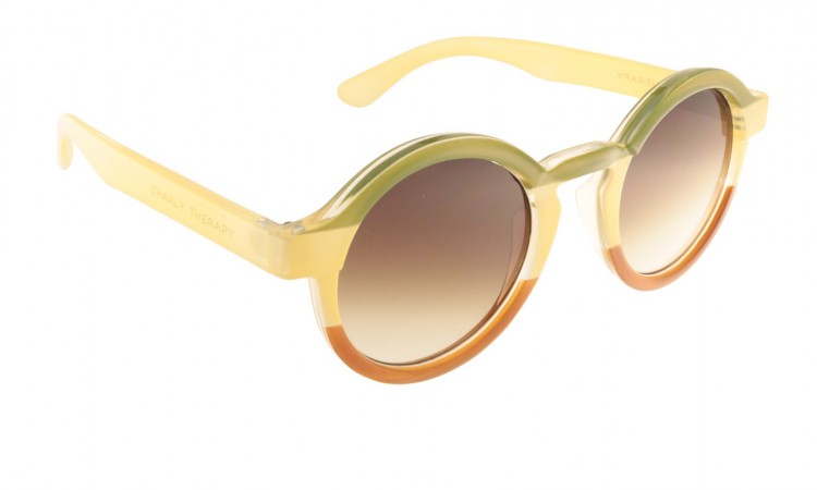 Occhiali da sole in policarbonato Belmont bamboo Bel320