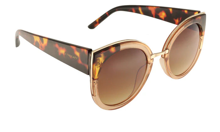 Occhiali da sole in policarbonato cat eye Bianca BIA91 peach