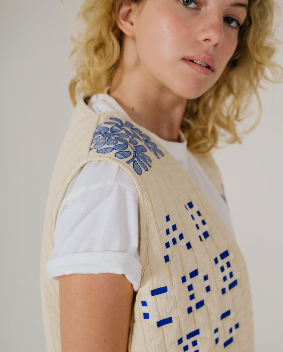 Gilet smanicato Corto-Mikado