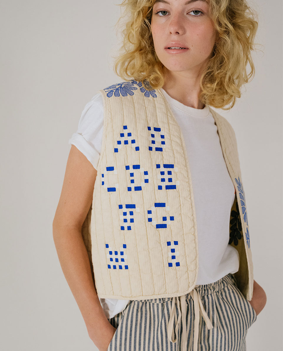 Gilet smanicato Corto-Mikado
