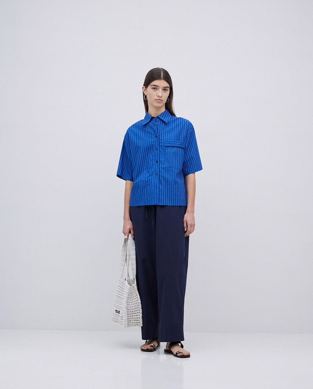 Pantalone a palloncino dark blue