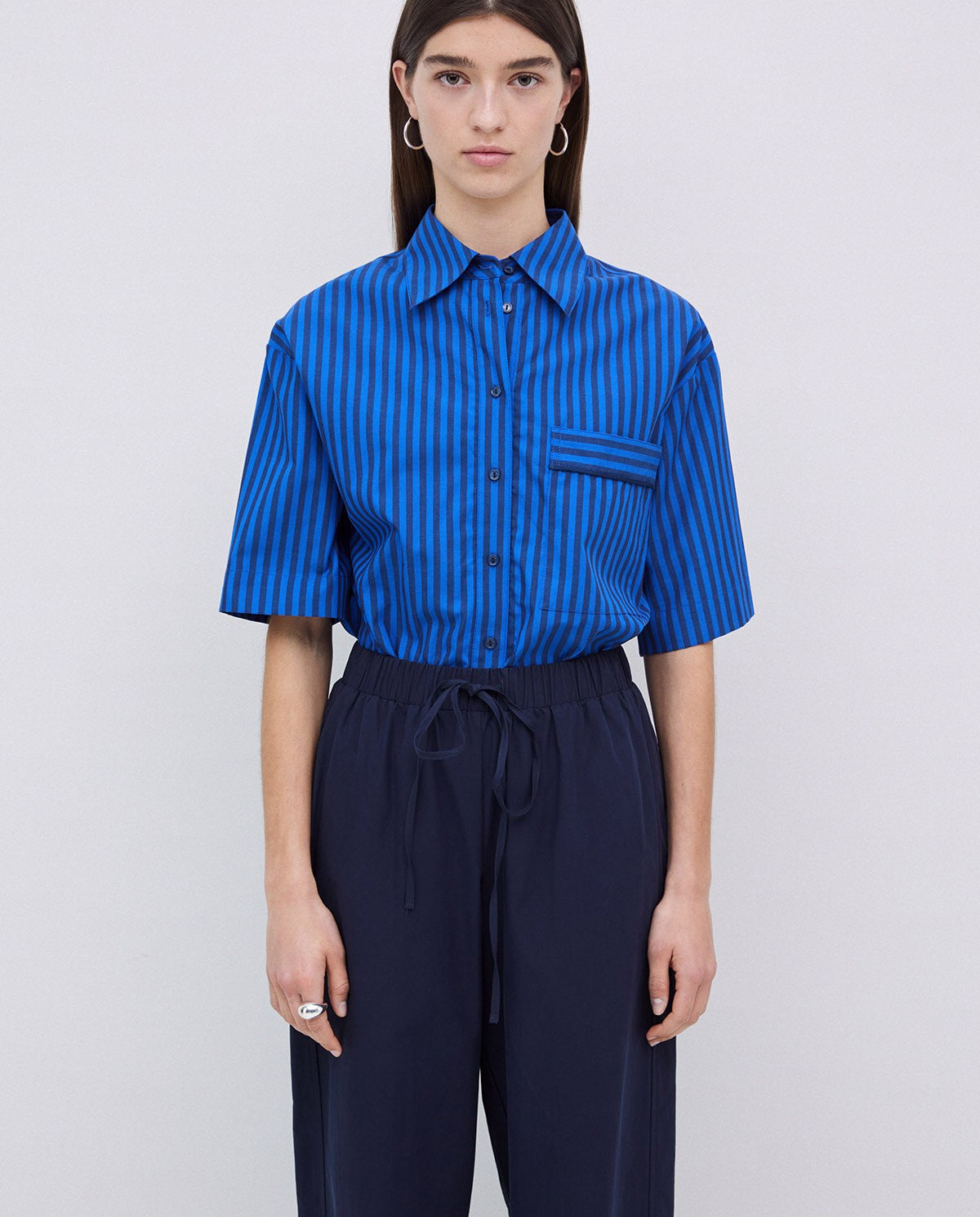 Pantalone a palloncino dark blue