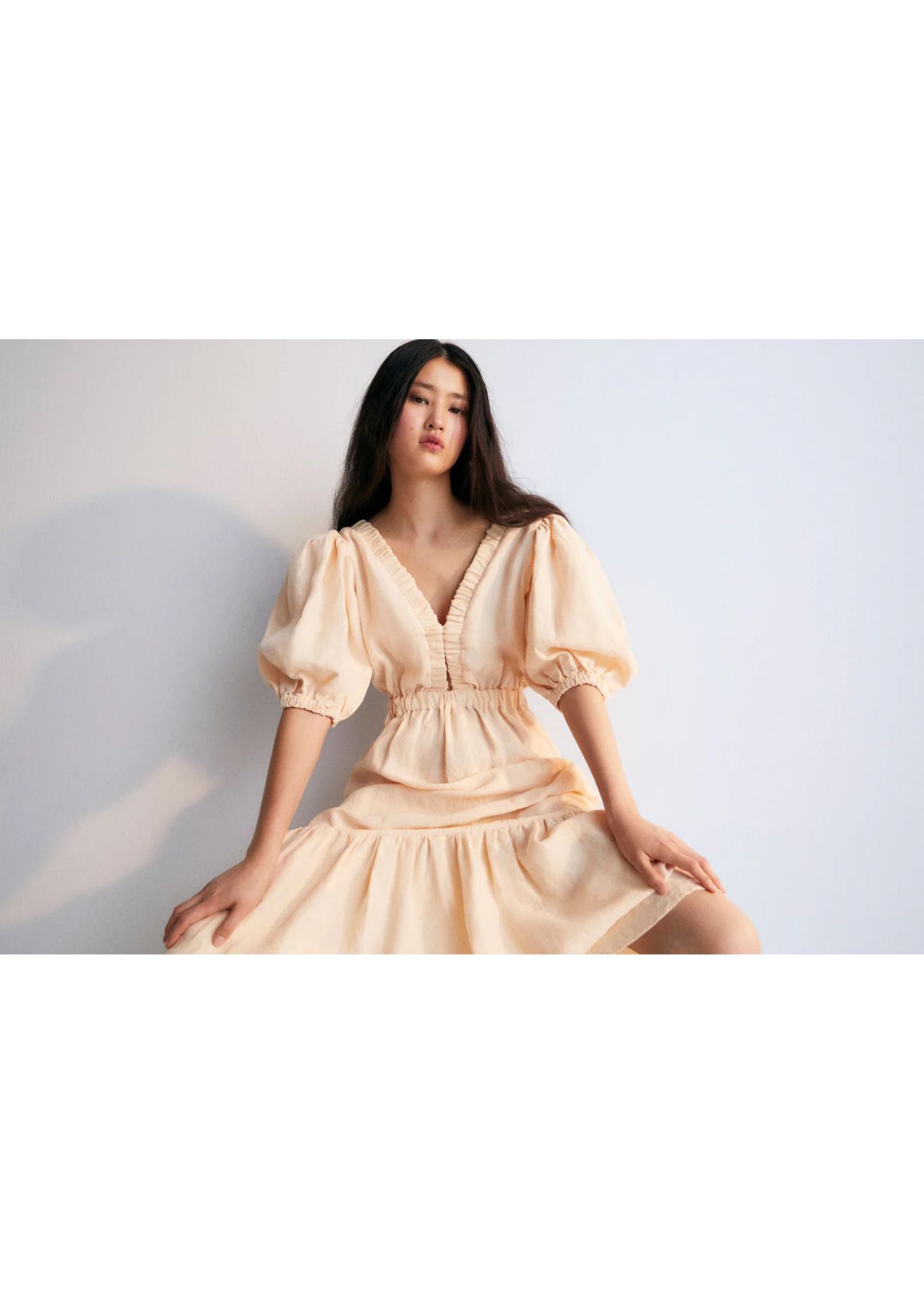 Abito lungo Hera dress macadam