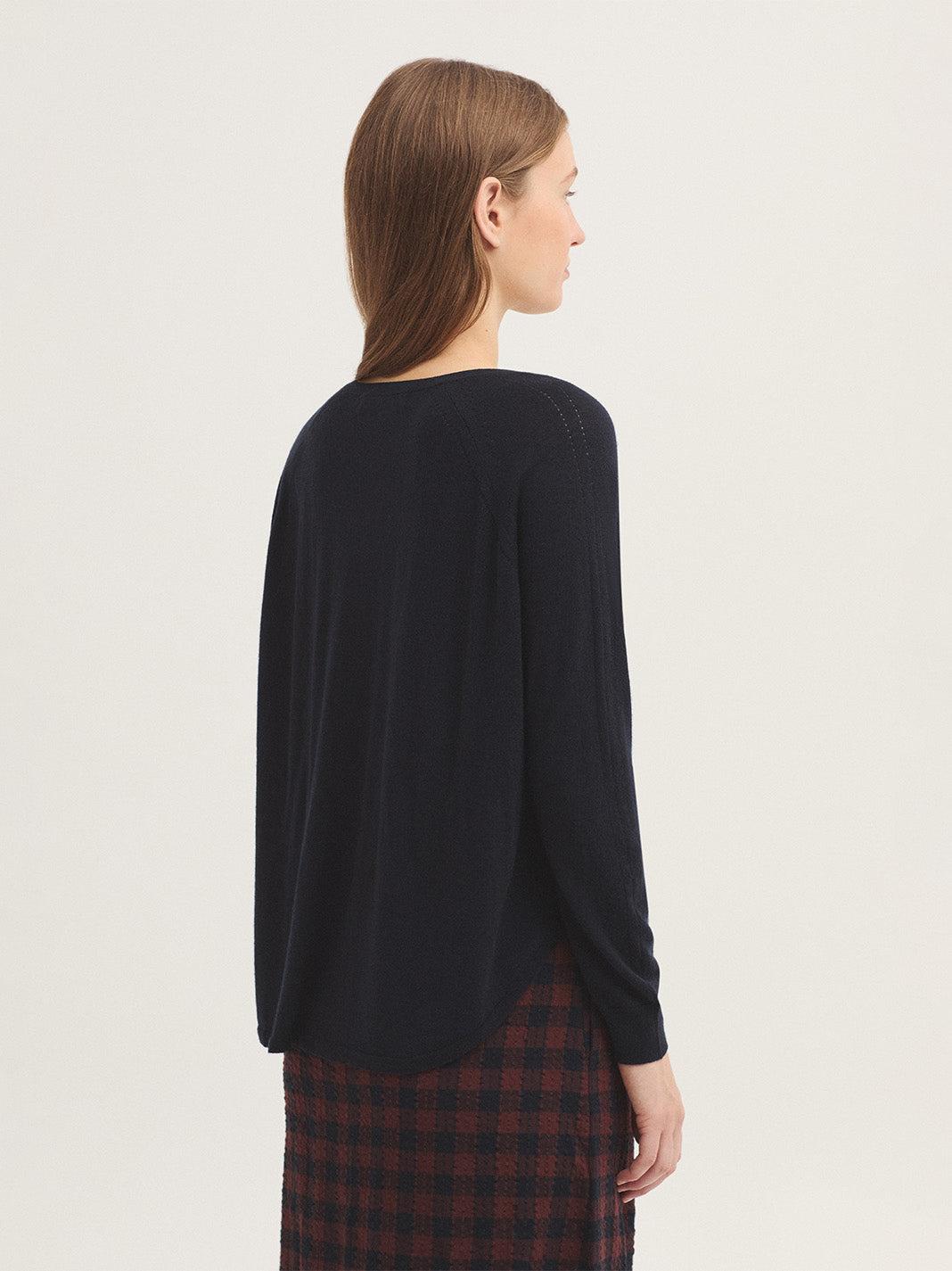 Maglione basic oversize Navy blue
