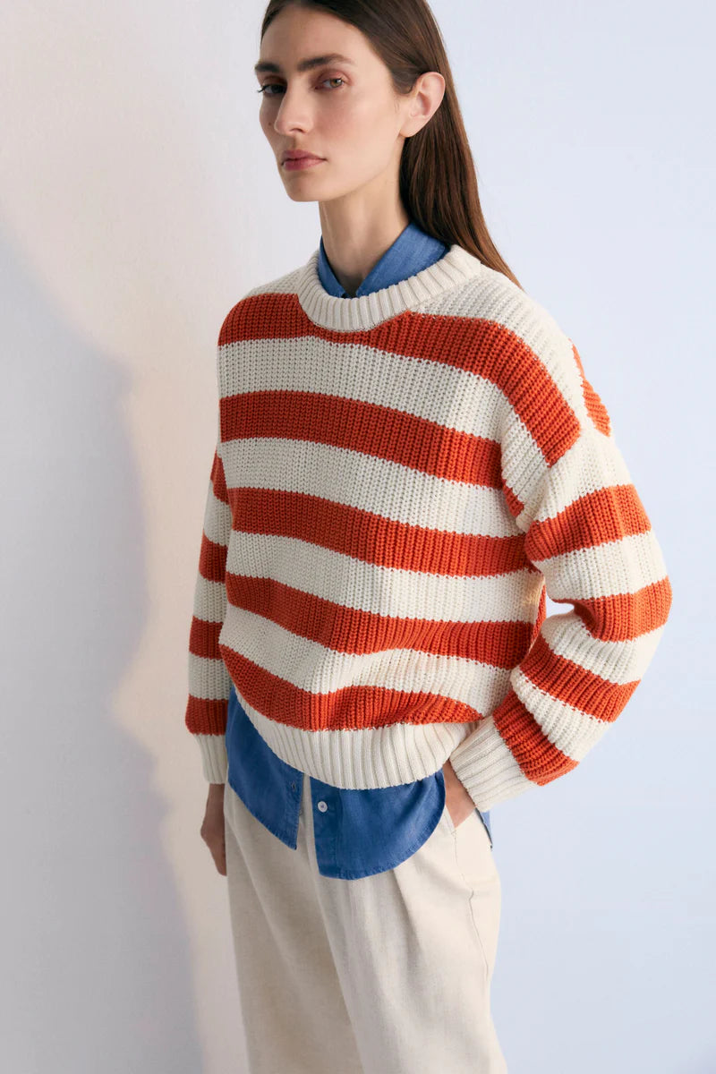 Leto jumper arancio chilli