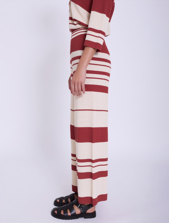 Pantalone knit pique