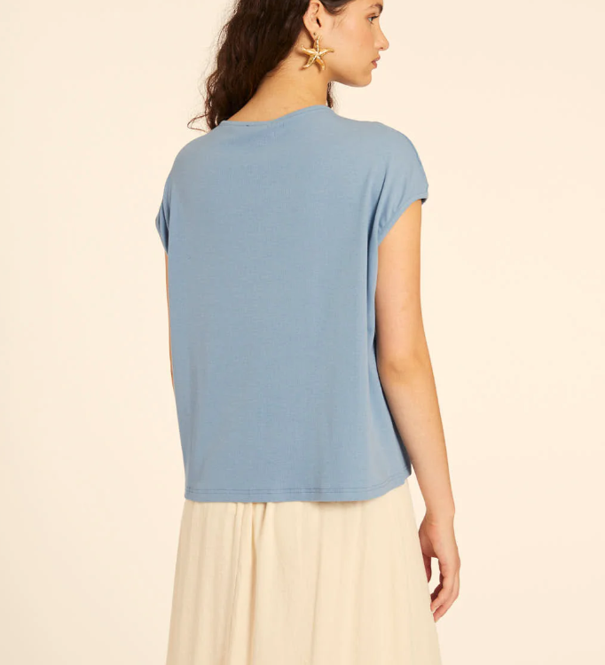 T-shirt over