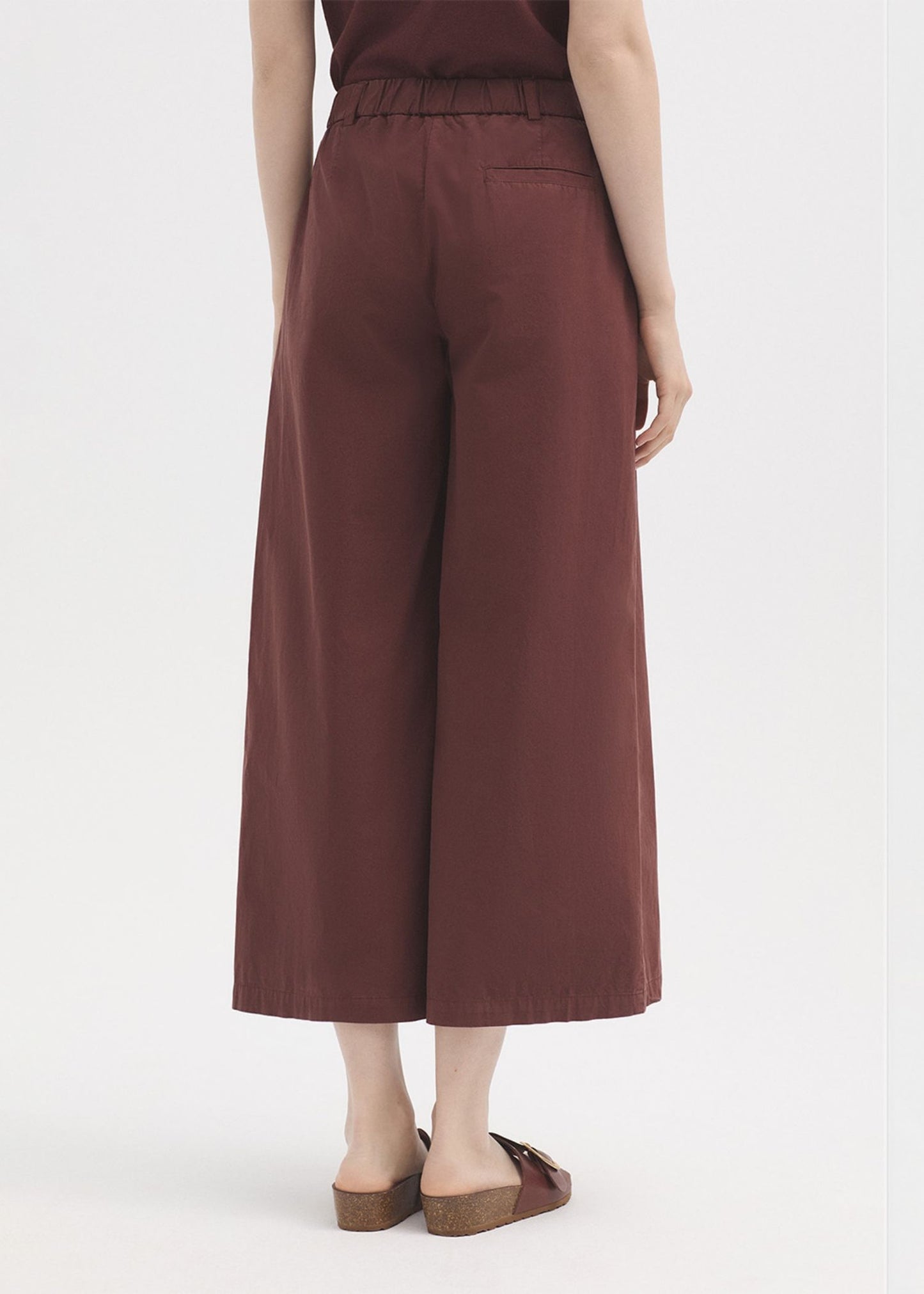 Gonna pantalone popeline