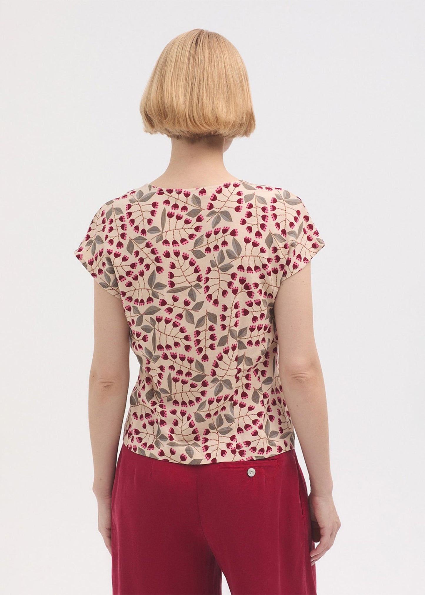 Blusa Samoa print