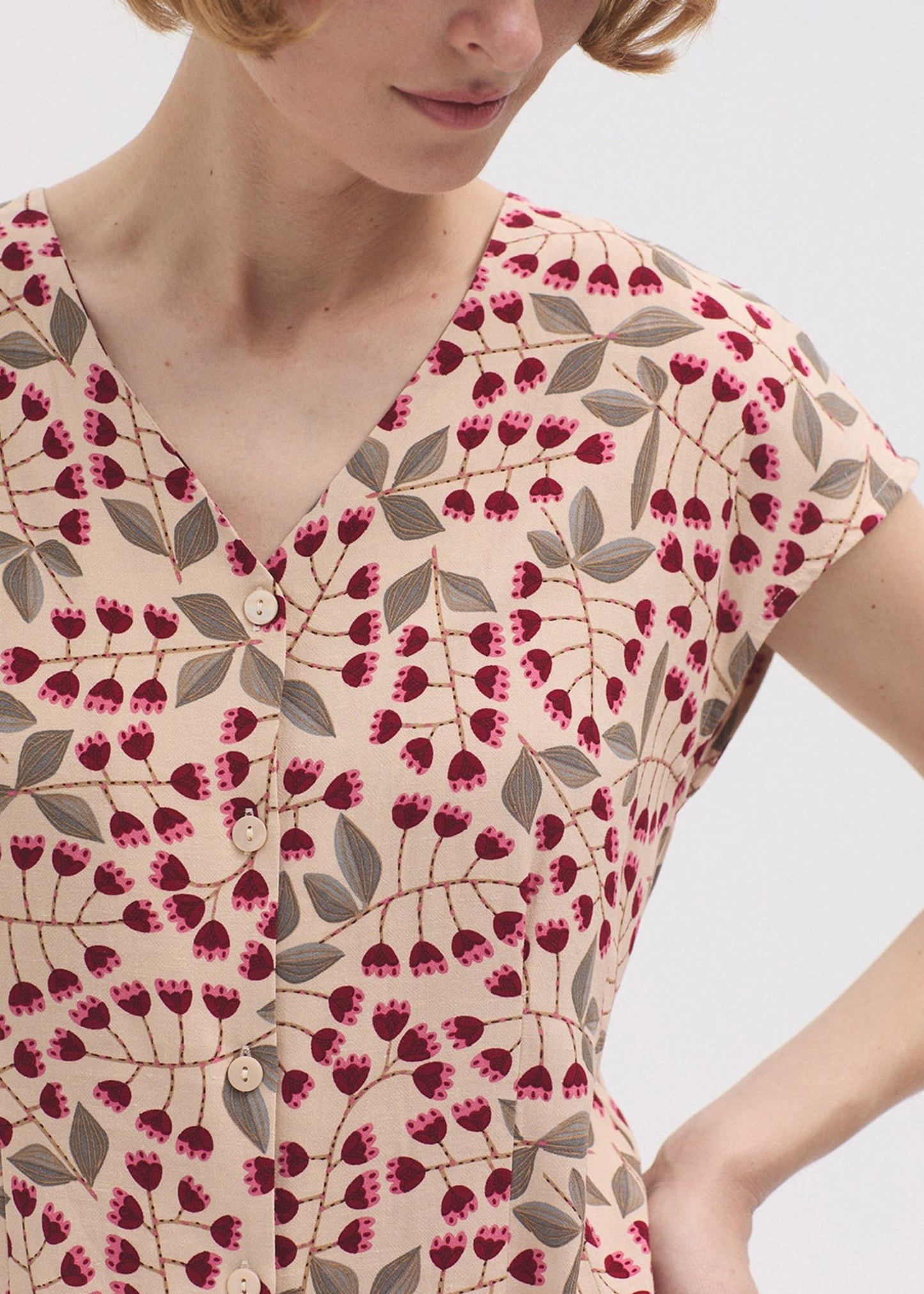 Blusa Samoa print