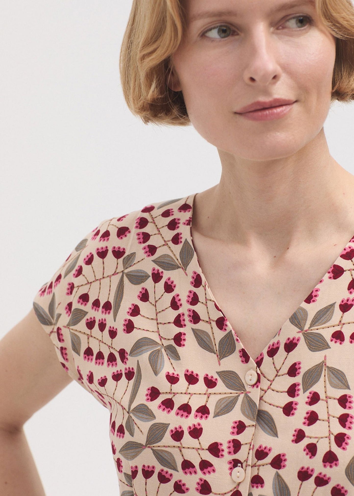Blusa Samoa print