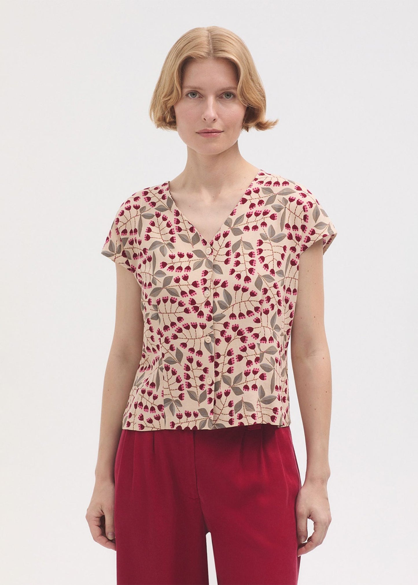 Blusa Samoa print