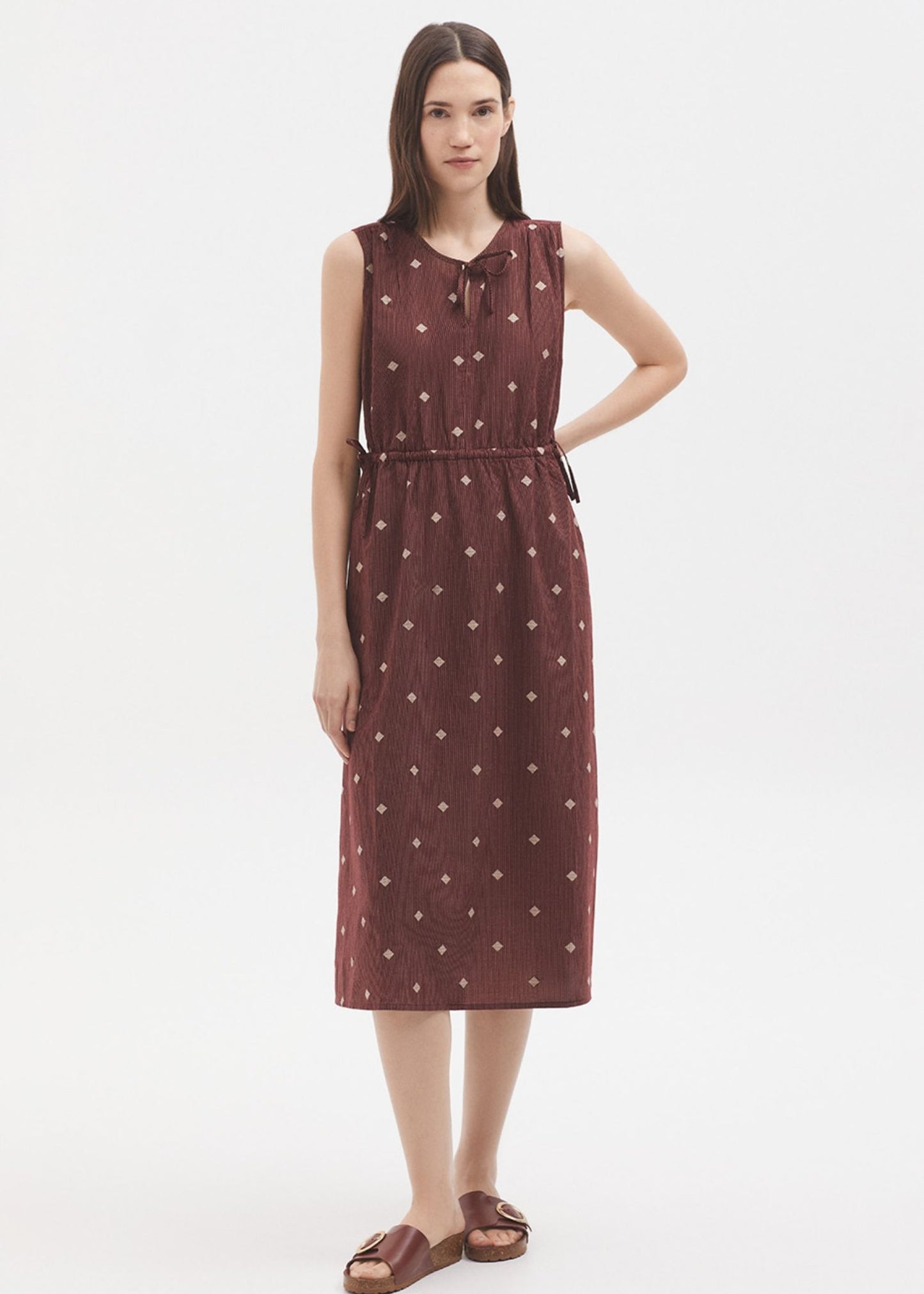 Abito diamond jacquard
