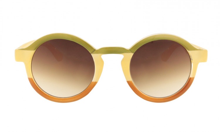 Occhiali da sole in policarbonato Belmont bamboo Bel320