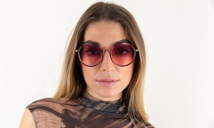 Occhiali da sole in policarbonato Brigitte hibiscus Bri55