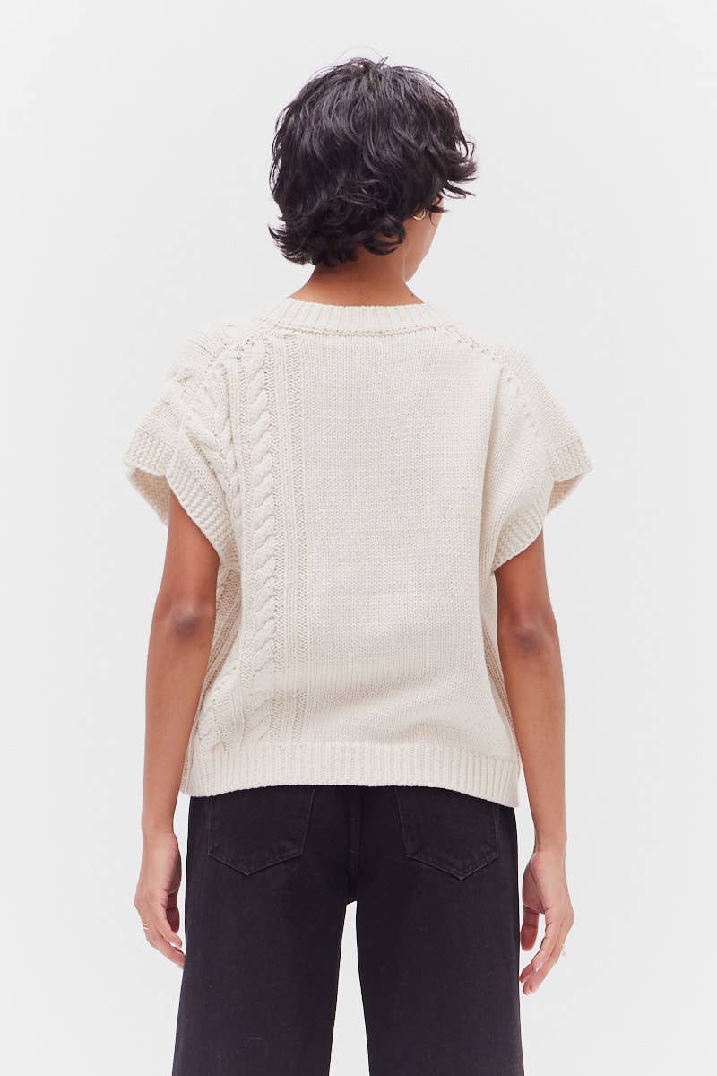 41862 - GILET ESTIVO IN MAGLIA