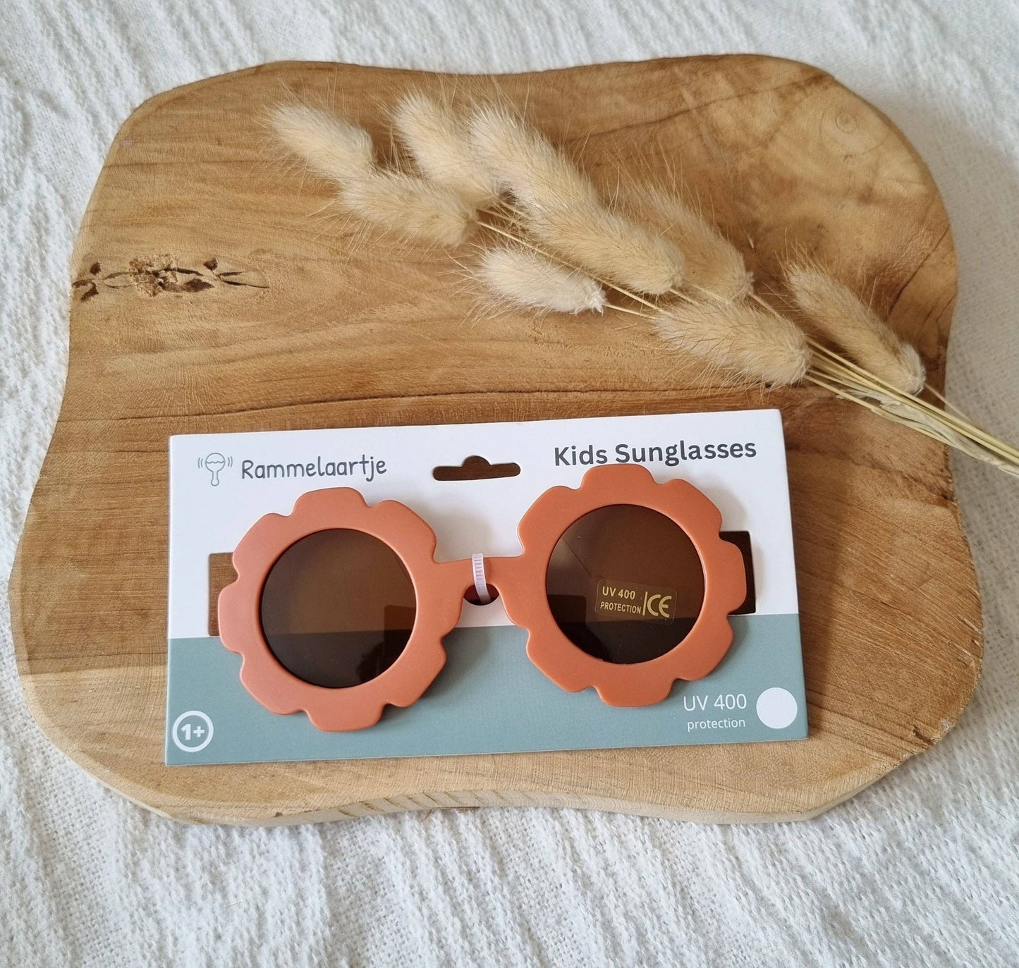 Occhiali da sole per bambini UV400 flower - Rust