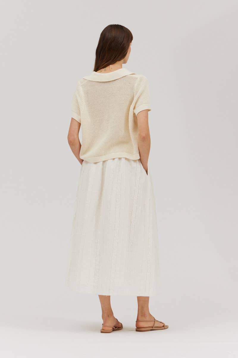41845 - MAGLIA CAMICIA IN COTONE