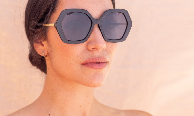 Occhiali da sole Iman colore nero IMA7