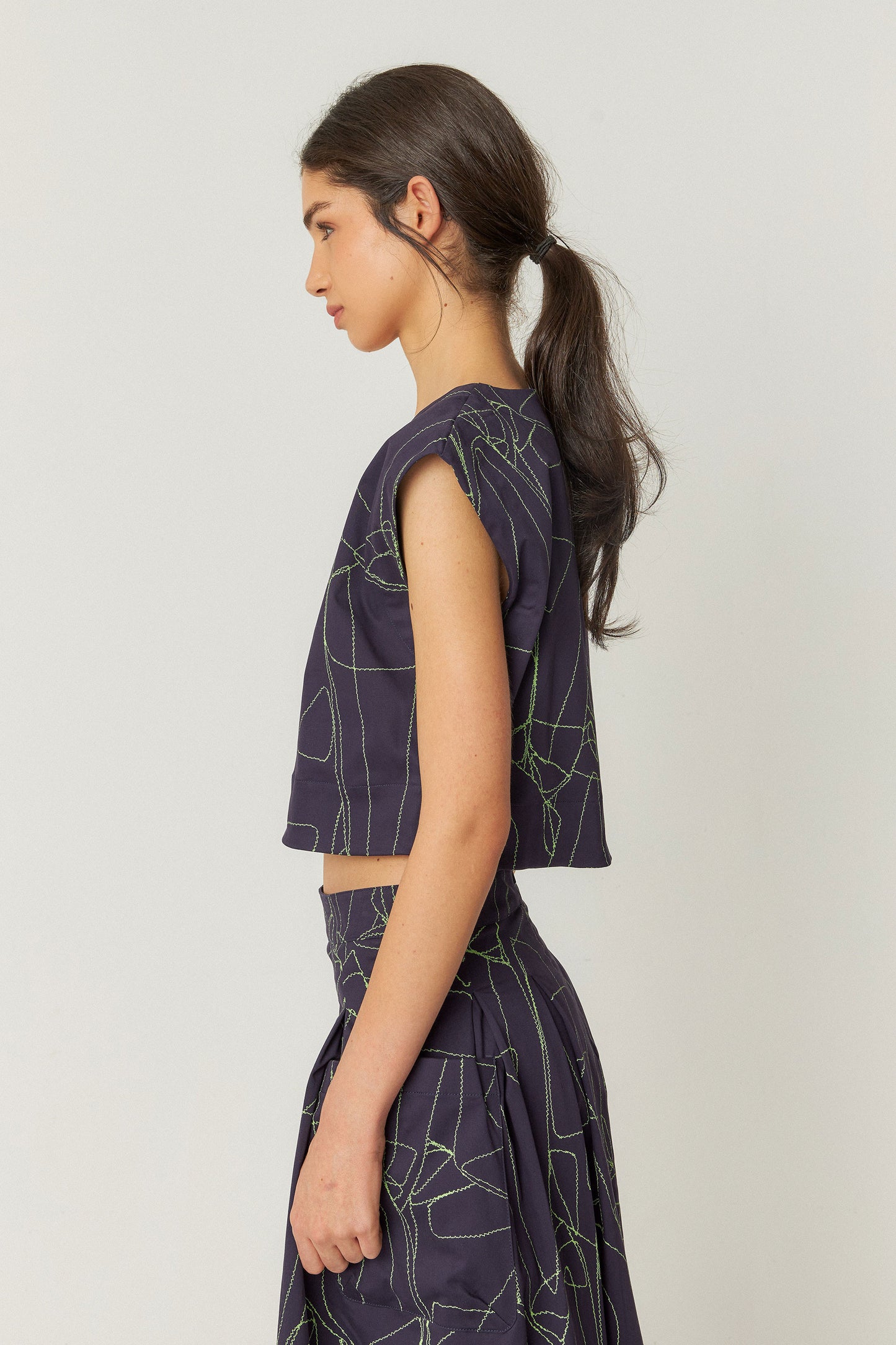 Jana GOTS blusa smanicata