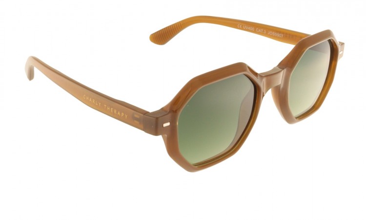 Occhiali da sole in policarbonato Josephine verde Jos54