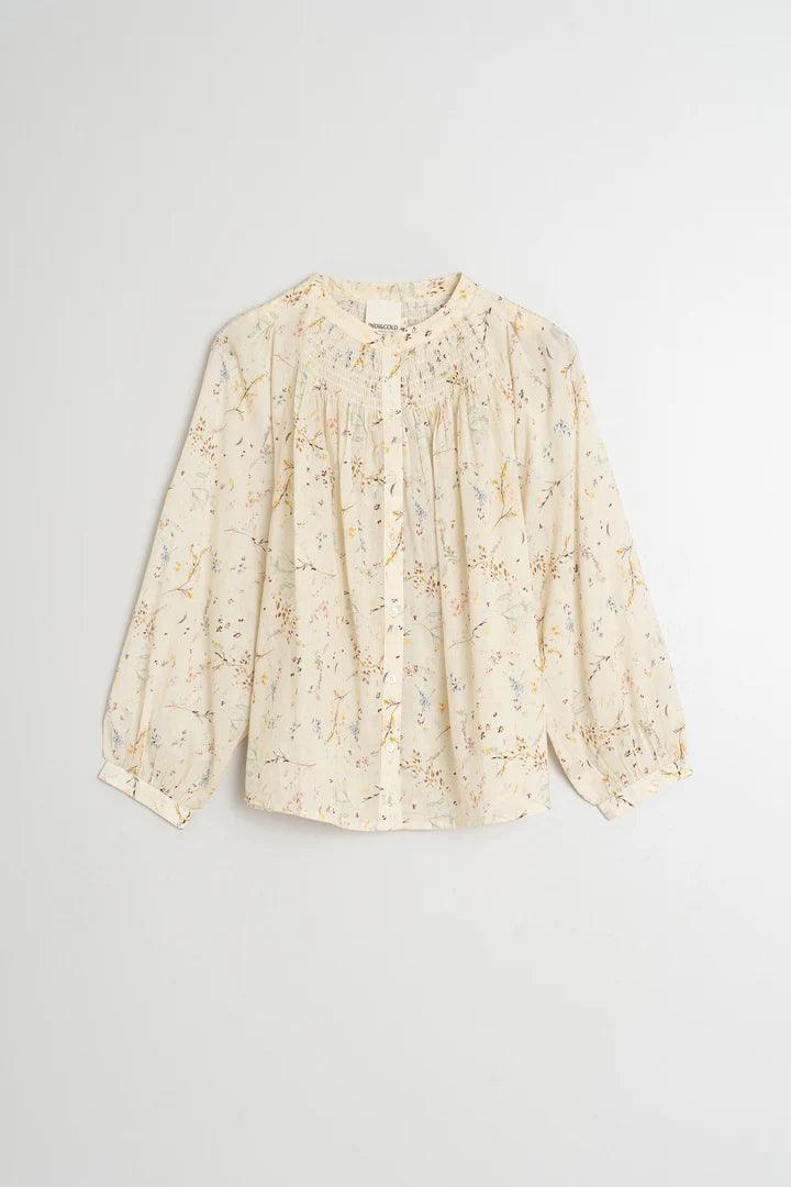 Camicia in voile di cotone
