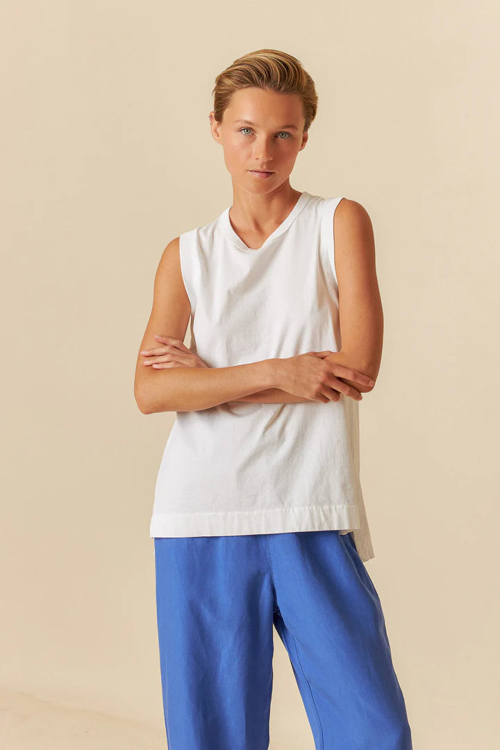 Tank top in cotone organico