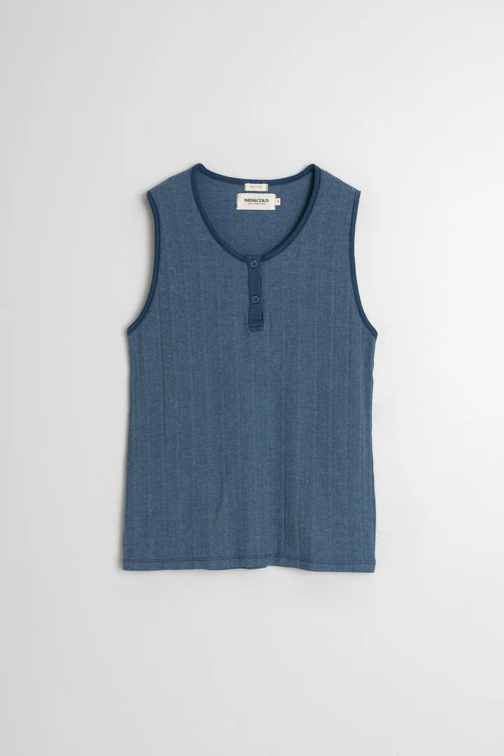 Top knit in cotone organico