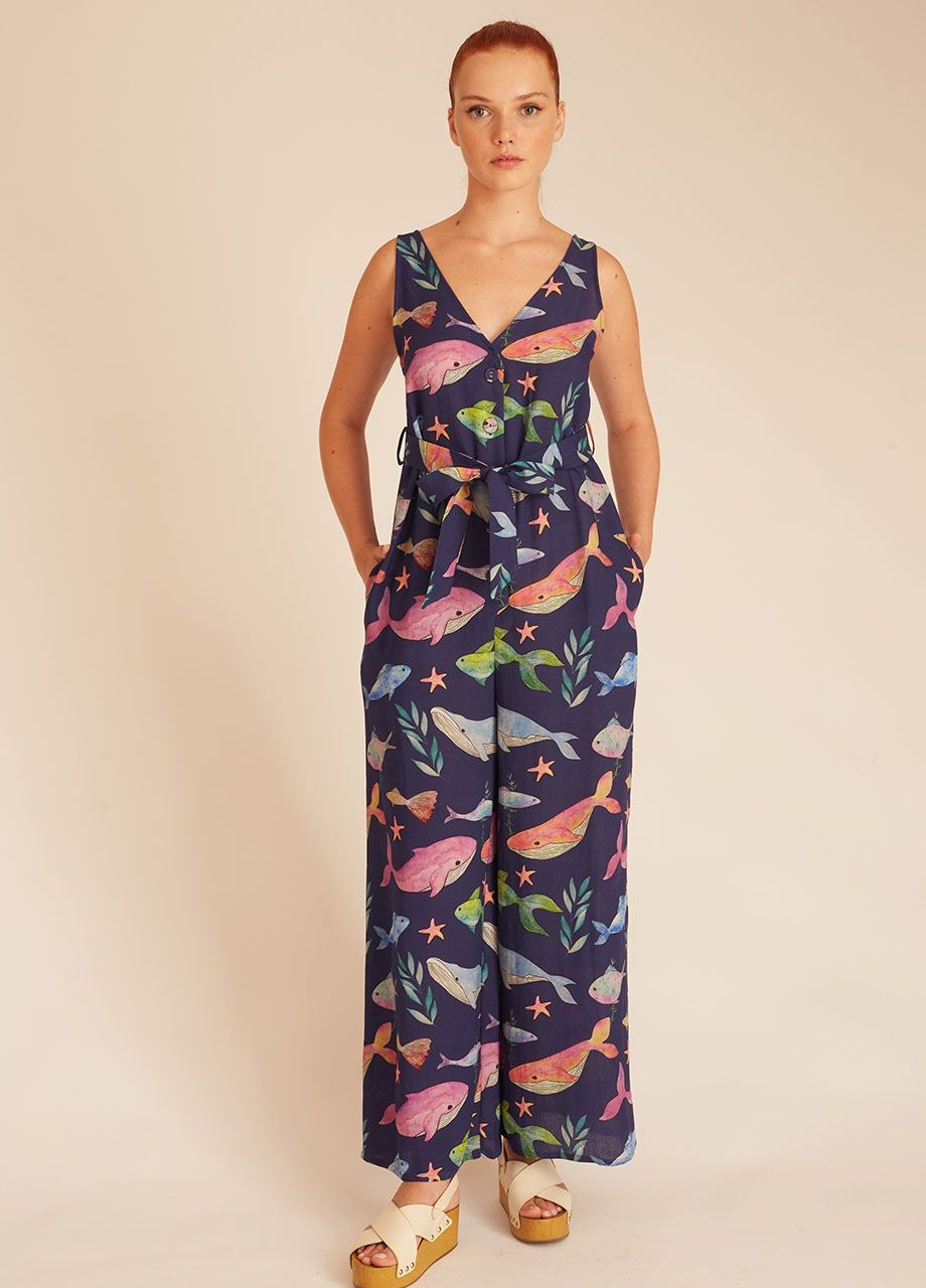 Whales jumpsuit