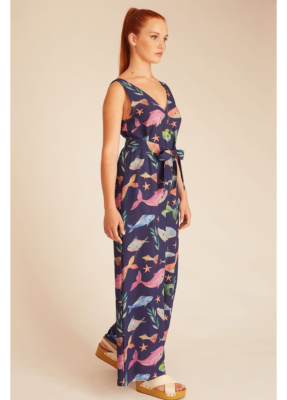 Whales jumpsuit