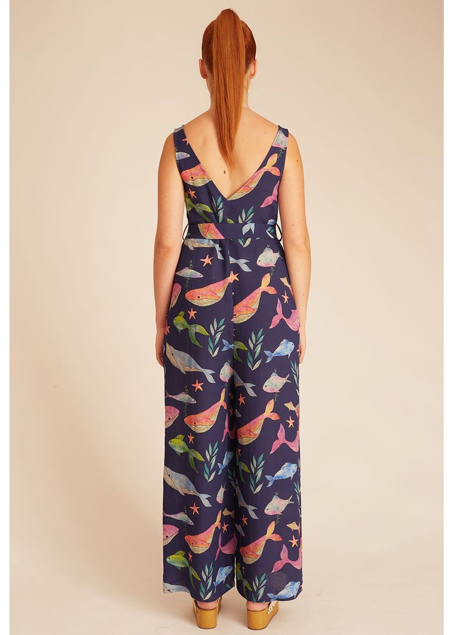 Whales jumpsuit